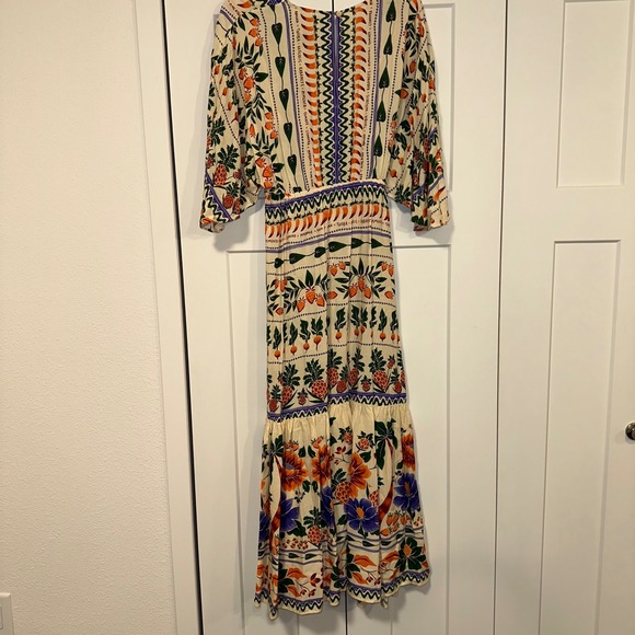 FARM Rio Multicolor Floral Maxi Dress - Picture 10 of 11